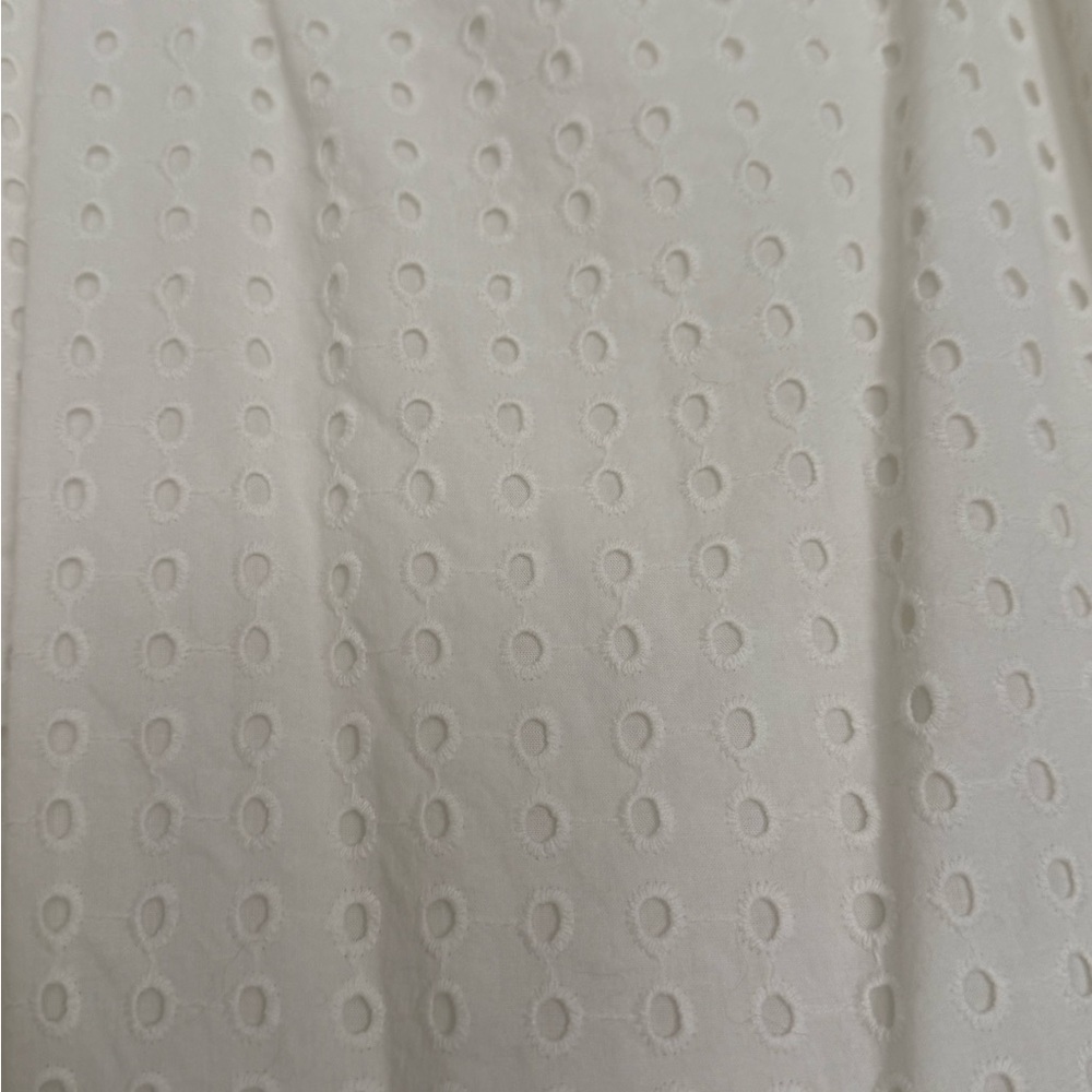 A New Day White Eyelet Top